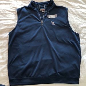 Peter Millar crown sport 1/4 zip vest